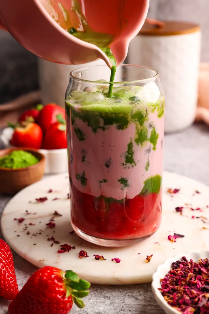 Melrose Strawberry Matcha